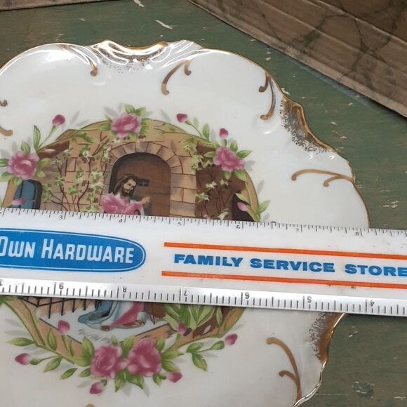 Portrayals of Jesus and His life - plates and bookmarks Vintage collectibles - Picture 9 of 10